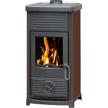 Plamen Kaminofen Maestral N mit Herdplatte braun 6,5 kW