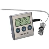 BROWIN Bratenthermometer 1,5 m rostfrei