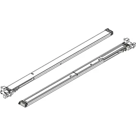 HAWA Combino 50 H MS/FS Dämpfeinzug 30-50kg, Türdämpfer 2 Stück