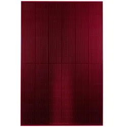 FuturaSun Silk Nova Red 370 Watt farbiges Solarmodul, rot, für Photovoltaik-Anlagen