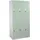 Mendler Schließfach Boston T829, Schließfachschrank Wertfachschrank Spind, Metall 6 Fächer ~ grün