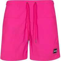 URBAN CLASSICS Badeshorts Urban Classics Block Neonpink 3XL