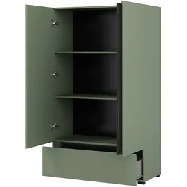 OTTO home Drehtürenschrank Cross 89 x 150 x 40 cm Grün