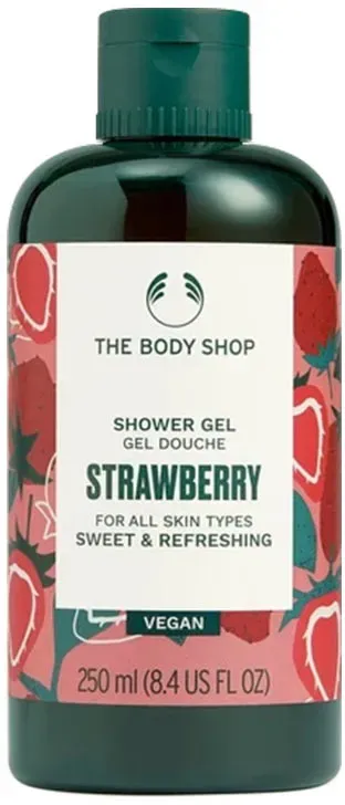 The Body Shop Vegan Strawberry Shower Gel (250 ml, Erdbeere)