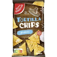 Gut&Günstig Tortilla gesalzen Chips 300,0 g