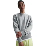 Nike Club BB Crew Dk Grau Heather/Weiß 3XL