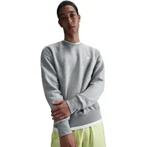 Nike Club BB Crew Dk Grau Heather/Weiß 3XL