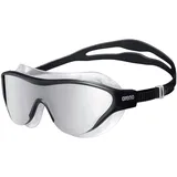 Arena The One Mask Mirror silber-schwarz-grau