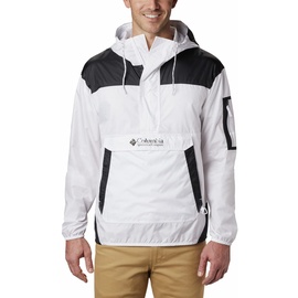 Columbia Challenger Windbreaker Jacke, White, Black, L