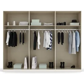 Rauch Pure by Quadra Spin weiß (alpinweiß), B:271cm H:210cm T:54cm, Holzwerkstoff, Schränke, Drehtürenschrank