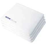 Home Deluxe Handtuchset 4-tlg. weiß