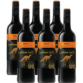 Yellow Tail Merlot Halbtrocken 6 x 0,75 l