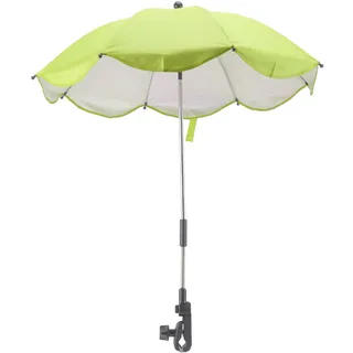 14in Baby Kinderwagen Sonnenschirm, Universal-Baby-Kinderwagenschirm mit Klemme -Schutz Einstellbar Kinderwagen Sonnenschirm Sonnenschirm für Kinderwagen, Stubenwagen, Rollstuhl (Grün