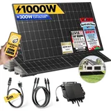 solakon Balkonkraftwerk Solaranlage 1000 W inkl. Solakon - onBasic