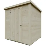 Kiehn-Holz Gerätehaus KH 16-009 Natur Unbehandelt 179 cm x 176 cm