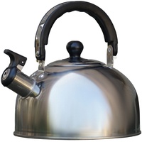 Provance Wasserkessel Teekessel Flötenkessel Pfeifkessel Wasserkocher Edelstahl 2,0 Liter