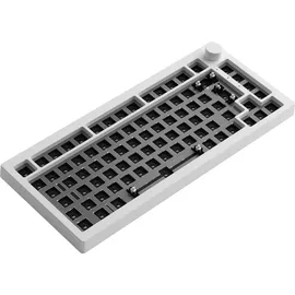 Akko 5075S RGB QMK Barebone ISO Layout - moonlight white