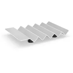 Zack OPETA Seifenschale Seifenablage Edelstahl silber matt 40561
