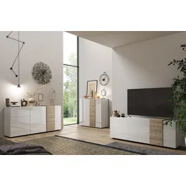 Home Affaire Highboard Venus 121 x 113 x 44 cm Weiß