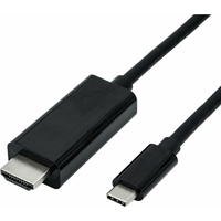 Roline USB Typ C - HDMI Adapterkabel, ST/ST, 1