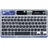 DUX DUCIS Keyboard (Ck Series) Kabellose Tastatur für Laptop/Tablet/Telefon – Transparent