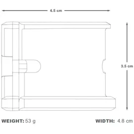 Apidura Backcountry Adapter ONE SIZE