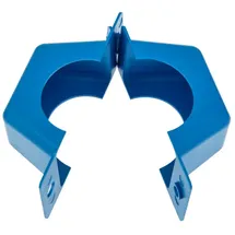 Schlösser Armaturen Plombierschelle 3/4 Zoll Wasserzähler Blau