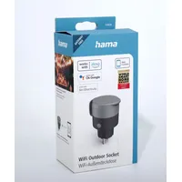 Hama Gartensteckdose 1 St. grau