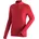 Fleecepullover MAIER SPORTS Damen Gr 48 rot 100 Polyester recycled Rundhals Sweatshirts Fleecepullover Damen Midlayer elastisches und pflegeleichtes Half-Zip Fleece