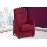 sit&more TV-Sessel »Charlie«, (Set), wahlweise mit Motor und Aufstehhilfe, rot