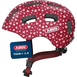 ABUS Youn-I 2.0 52-57 cm Kinder cherry heart 2021