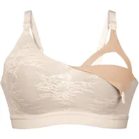 Anita Maternity Damen BH - Essentials Lace Still-BH, herausnehmbare Cups, Spitze Creme S