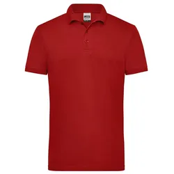 Herren Workwear Poloshirt Essential in Rot, Gr. XS