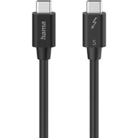 Hama Thunderbolt-5-Kabel USB-C 80 Gbit/s, 5 A, 240 W,