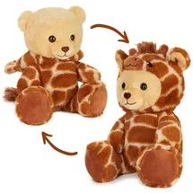 brubies Teddy Giraffe 25 cm Braun/Beige/Hellbraun