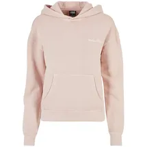 URBAN CLASSICS Small Embroidery Terry Kapuzenpullover Pink L