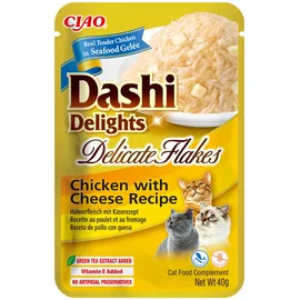 INABA Dashi Delights Delicate Flakes Huhn mit Käse 40 g