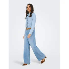 Only Jeansbluse light blau denim XS