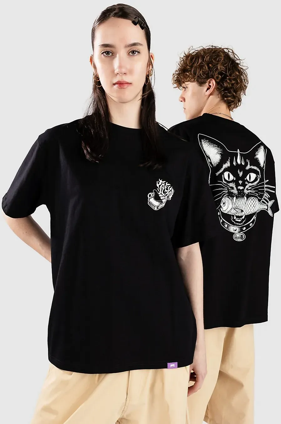 Jacker Black Sardine T-Shirt black Gr. XL