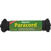 Coghlans Paracord 15,25 m schwarz