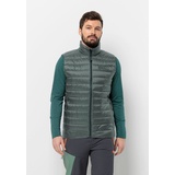 Jack Wolfskin Daunenweste Herren Pilvi Down Vest Men M hedge green hedge green