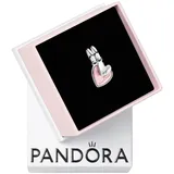 Pandora Teilbarer Mutter & Tochter Charm-Anhänger Silber 793766C01