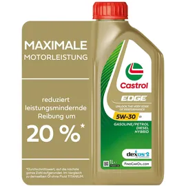 Castrol EDGE 5W-30 C3 Motoröl, 1L, schwarz