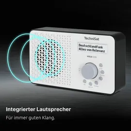 TechniSat Viola 200 weiß/schwarz