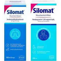 Silomat Hustenlöser Ambroxol. + Hustenstiller Pentoxyverin