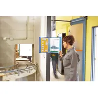 Tarifold Wandsichttafelsystem A4 mit 10 Sichttafeln blau