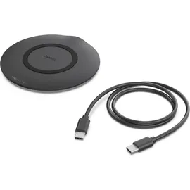 Hama Wireless Charger, kabelloses Smartphone-Ladepad, 15 W, Schwarz
