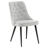 Livetastic Stuhl-Set Textil schwarz