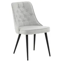 Livetastic Stuhl-Set Textil schwarz
