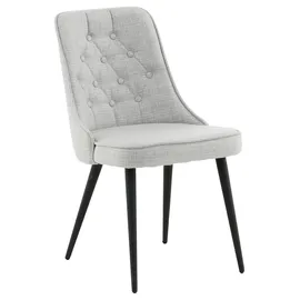 Livetastic Stuhl-Set Textil schwarz